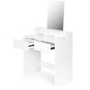 Modernhome Kosmetinis staliukas Modern Home PWJJDT0070, baltas