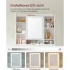 Songmics Vasagle Tualetinis staliukas su LED apšvietimu