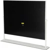Kosmetinis veidrodis su 10 LED lempučių ir 3 šviesos spalvomis, baltas, 45 × 37 × 7,5 cm