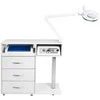 Activeshop Kosmetologinis stalas Mini Compact Baltas