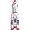 Lean Toys Kosmoso žaislų rinkinys su raketa ir marsaeigiu