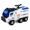 Lean Toys Kosmoso žaislų rinkinys su raketa ir marsaeigiu