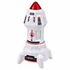 Lean Toys Kosmoso žaislų rinkinys su šviesos ir garso efektais, baltas, oranžinis ir mėlynas