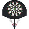 SPORTNOW reguliuojamas krepšinio stovas, krepšinio stovas su magnetiniu smiginiu, 129–179 cm
