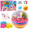 Lean Toys Kristalų auginimo rinkinys su terariumu ir apšvietimu