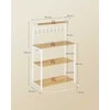 Songmics Virtuvės lentyna 40 x 80 x 140 cm