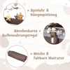 Kūdikio lovelė ruda