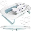 Kūdikio vonelė Springos SB0063, sulankstoma, su termometru ir pagalve, 35 L