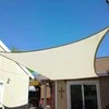 MultiGarden Kvadratinis atspalvio burės vandeniui atsparus baldakimas 4x4m ModernHome - smėlio spalvos