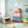 Songmics 3er Set Stoffboxen mit Deckel für Kinder