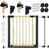 Laiptų apsauginiai vartai Springos SG0012A 75-89 cm