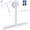 Bathroom Solutions Langų valytuvas su siurbtuku, balta, 22 cm