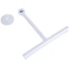 Bathroom Solutions Langų valytuvas su siurbtuku, balta, 22 cm