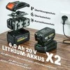 Lapų pūstuvas oranžinis ir juodas