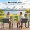 Lauko baldų komplektas Bistro komplektas 3 dalių