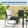 Lauko baldų komplektas Sodo baldų komplektas 150 x 80 cm 7 vnt.