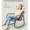 Lauko baldų komplektas Songmics Sodo baldų komplektas geltonai rudas 3 vnt.