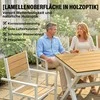 Lauko baldų komplektas Sodo baldų komplektas 160 x 86 cm 7 vnt.