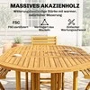 Lauko baldų komplektas Sodo baldų komplektas 7 vnt.