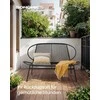 Songmics PE rotango sodo suolas 70 x 138,5 x 79 cm