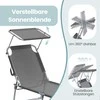 Songmics Lauko gultas 189 x 53 x 28,5 cm
