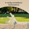 Songmics Lauko gultas smėlinis, 2 vnt.