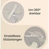 Songmics Lauko gultas smėlinis, 2 vnt.