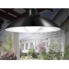 Lauko kabinama saulės lempa su LED ir nuotoliniu valdymu