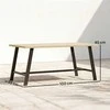 Lauko kavos staliukas 100 x 55 cm