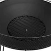 Ambiance Sodo ugniakuras 60 cm Metalinis juodas
