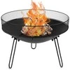 Ambiance Sodo ugniakuras 60 cm Metalinis juodas