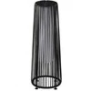 Outsunny Sodo šviestuvas su šviesos jutikliu, automatinis LED, juodas, 21,5 x 21,5 x 61 cm