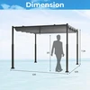 Lauko pergola 3 x 3 m