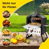 Lauko picos krosnis juoda