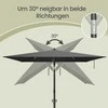 Songmics Lauko skėtis 232 x 149 cm