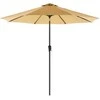 Songmics Skėtis Ø 300 cm taupe
