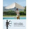 Songmics Lauko skėtis 300 x 200 cm