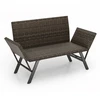 Lauko sofa pilka 2 vietų