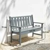 Lauko suolas 130 x 59 x 91 cm