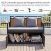 Lauko suolas su daiktadėže 142,5 l