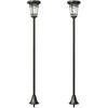Lauko žibintas 180 cm 2 vnt.