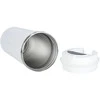 Roger LED kelioninis puodelis su kandikliu 500ml, baltas