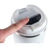 Roger LED kelioninis puodelis su kandikliu 500ml, baltas