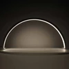 LED stalinė lempa, 368 LED ir 10 ryškumo lygių, auksinė, 75,3 × 35,8 × 13 cm