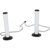 LED stalinės lempos RGB su nuotolinio valdymo pultu, juodos, 23,7 × 3,5 × 2,5 cm, 2 vnt.