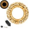LED šventinis vainikas Springos CL1246 360 LED 45 cm