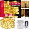 LED šviesos užuolaida Springos 300 LED 3x3 m šiltai balta