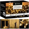 LED šviesos užuolaida Springos 300 LED 3x3 m šiltai balta