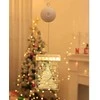 3d stained glass window decoration christmas lights