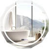 LED vonios veidrodis 76 x 76 x 3.5 cm